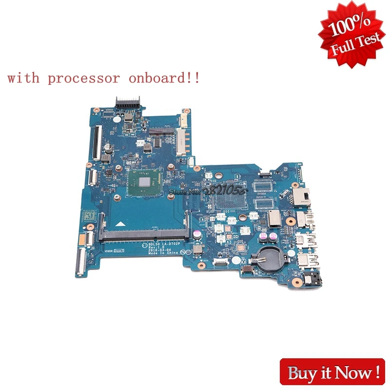 Материнская плата NOKOTION BDL50 LA D702P для ноутбука HP 250 G5 854944 601 001 с встроенным