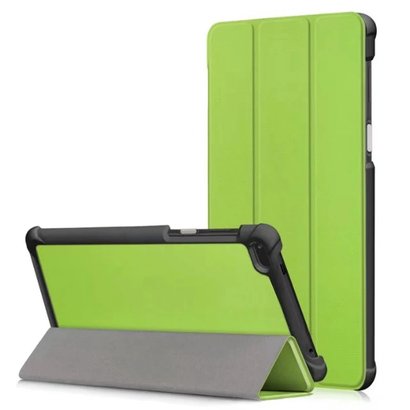 green Магнитный Тонкий чехол из искусственной кожи для lenovo Tab 7 tab7 TB-7504x tb-7504f 7 дюймов чехол для планшета для lenovo tab 4 7 чехол для планшета - Цвет: green