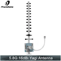 yagi antenna exterior 5 8 ghz 16dbi outdoor directional antenna with n female connector for signal boostermodem pci card router
