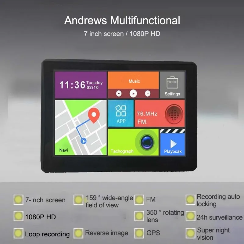 7 дюймов грузовик автомобиль gps навигация Android 4,4 AV в FM Wi-Fi 1,3 ГГц обновление 8 Гб 2512 МБ навигатор СБ Navi