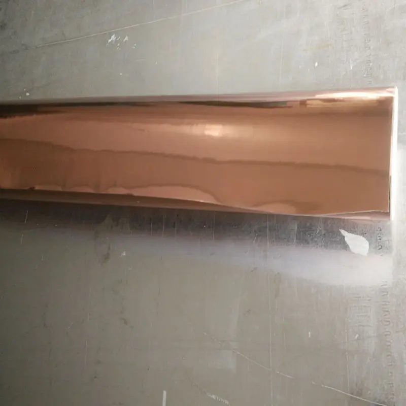 

30CM*152CM Rose Gold Vinyl Craft Vinyl For CAR Cup Wall Stickers Self Design Vinyl 12''x60''