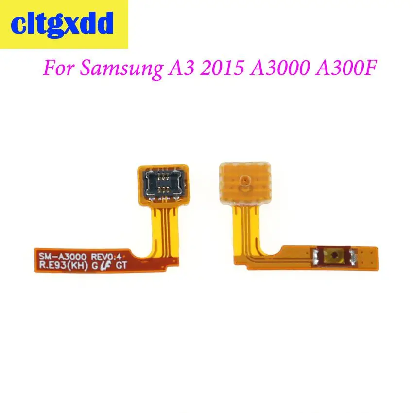 Кнопка включения и выключения питания cltgxdd для Samsung Galaxy A3 A3000 A5 A500 A7 A7000 проводящий