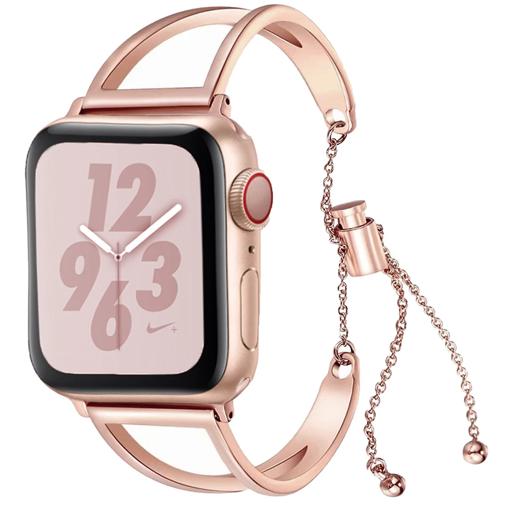 Ремешок для часов из нержавеющей стали Apple Watch 2/3/4/5 38/40/42/44 мм|Ремешки часов| |