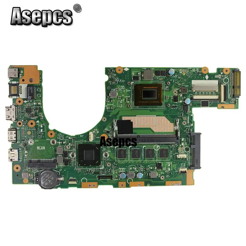 Asepcs S400CA материнская плата для ноутбука ASUS S400CA S500CA S400C S500C S400 S500 тестовая оригинальная материнская плата 4G ram I5 cpu