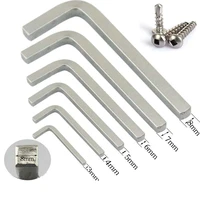 3 8mm l shape square head wrench suit for security self tapping screw square drive pan head