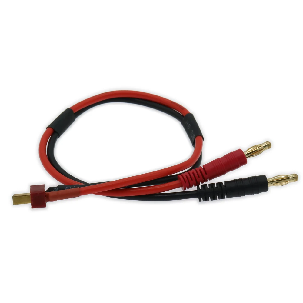 1x300 мм штекер T (стиль Дина) и позолоченный 24K 4 0 силиконовый кабель 14awg для зарядного устройства Lipo XC0016|male t plug|t
