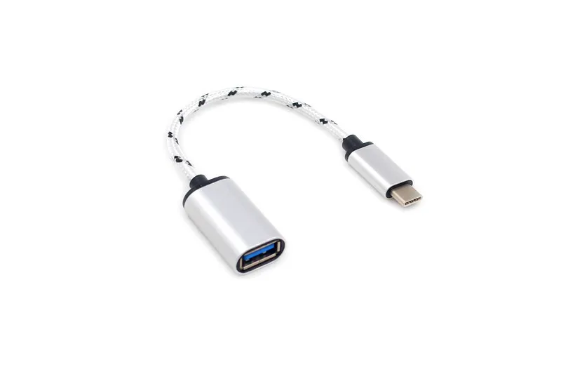 Кабель-адаптер Type-C OTG USB 3 1 Type C Male To 0 A Female Data Cord Adapter 15 см | Мобильные телефоны и