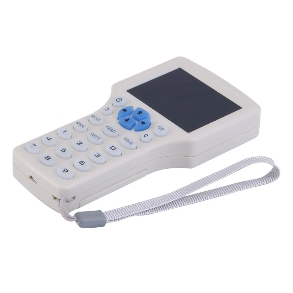 Updated version English 10 frequency RFID Copier ID/IC Reader Writer /copy 13.56MHZ Sector0 encrypted + 5* T5577 card | Безопасность и