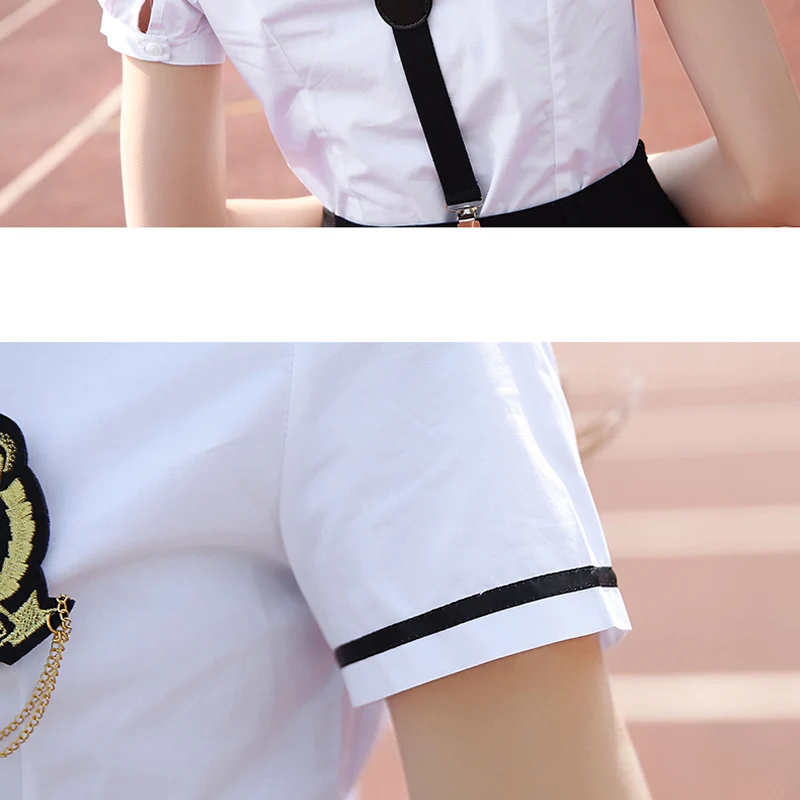 Брендовая летняя стандартная униформа для японских студентов LEHNO Новое