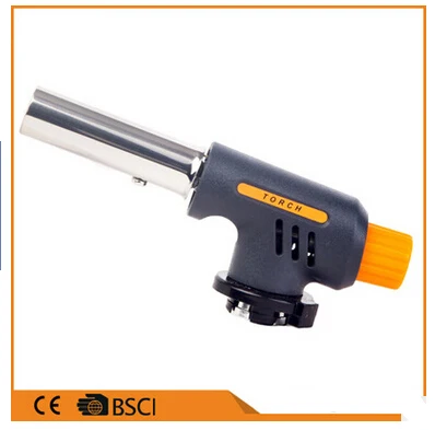 Портативный газовая горелка Бутановая Зажигалка автоматическая подача