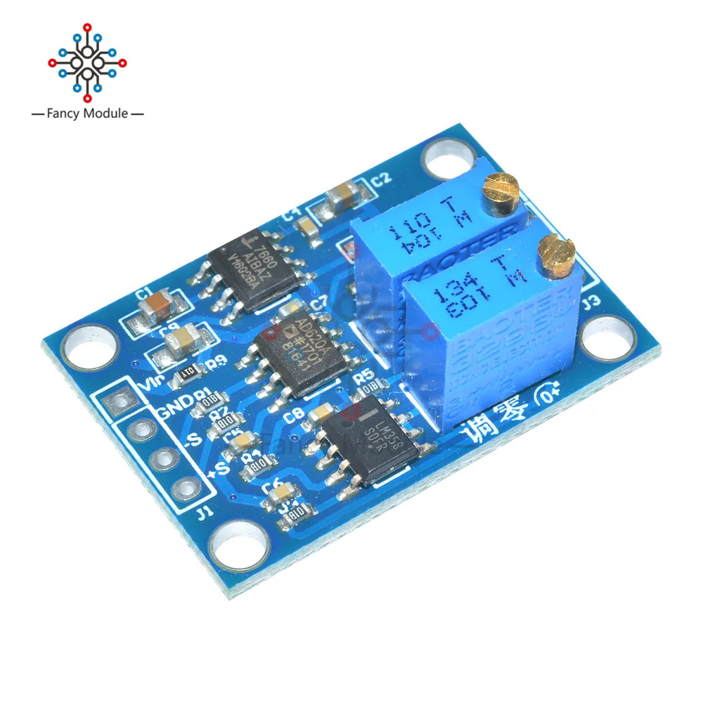 AD620 Microvolt мВ усилитель напряжения сигнальная измерительная плата модуля|board
