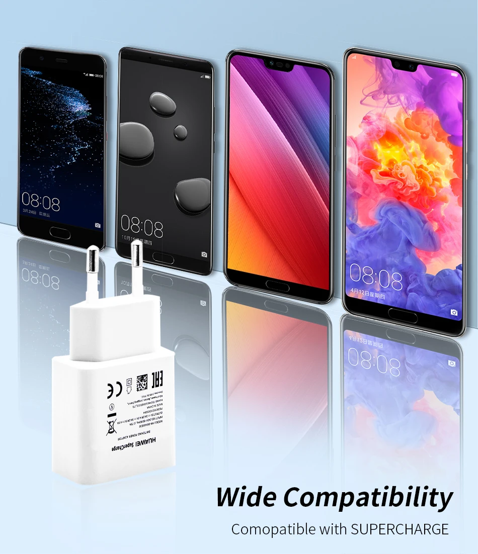 Быстрое зарядное устройство huawei P20 mate20 pro lite mate20 X P20 Pro Lite Honor V10 View 10 Nova 3e 22,5 W 5A usb type C кабель