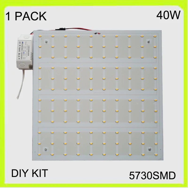 Производитель DIY 5730SMD 40 Вт поверхностного монтажа светодиодный потолочный светильник светодиодный светильник techo30* 30 см теплый белый холодный белый 2 года гарантии