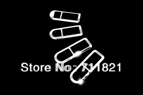 

Автомобильный Стайлинг хромированная внутренняя ручка объемный ободок для Volkswagen для VW Golf MK4