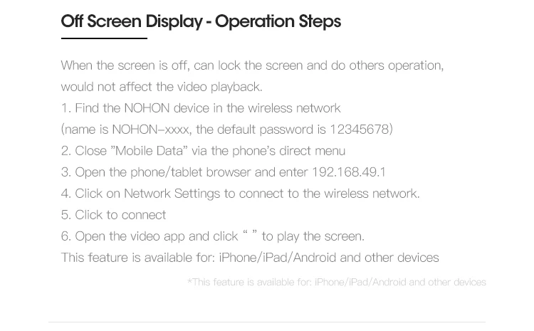 NOHON 1080P HDMI LAN антенна Приемник для iPhone iPad samsung huawei Xiaomi беспроводной дисплей адаптер 5 ГГц образование Домашний кинотеатр