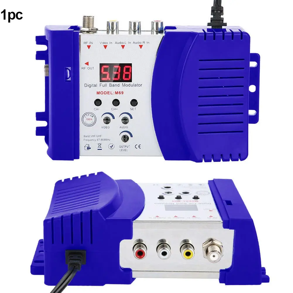 Конвертер модулятор ТВ AV к RF Professional интимные Аксессуары коаксиальный домашний