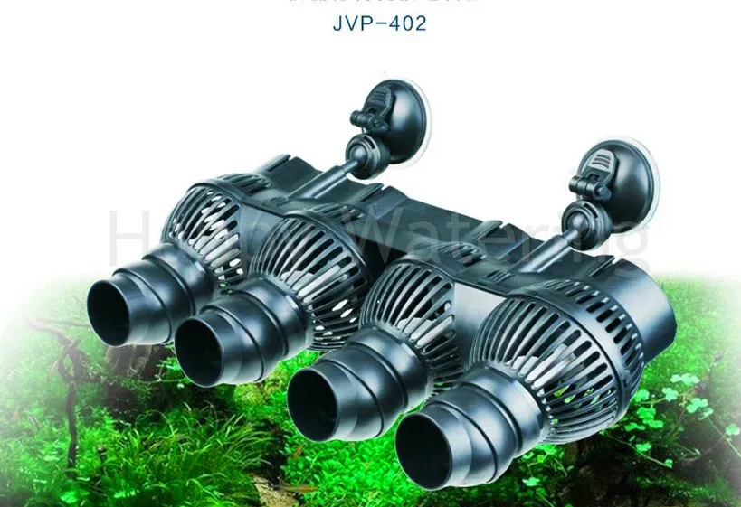 JVP 402A Тип двойной Powerhead волны чайник машинка для стрижки 48 Вт аквариума 220V