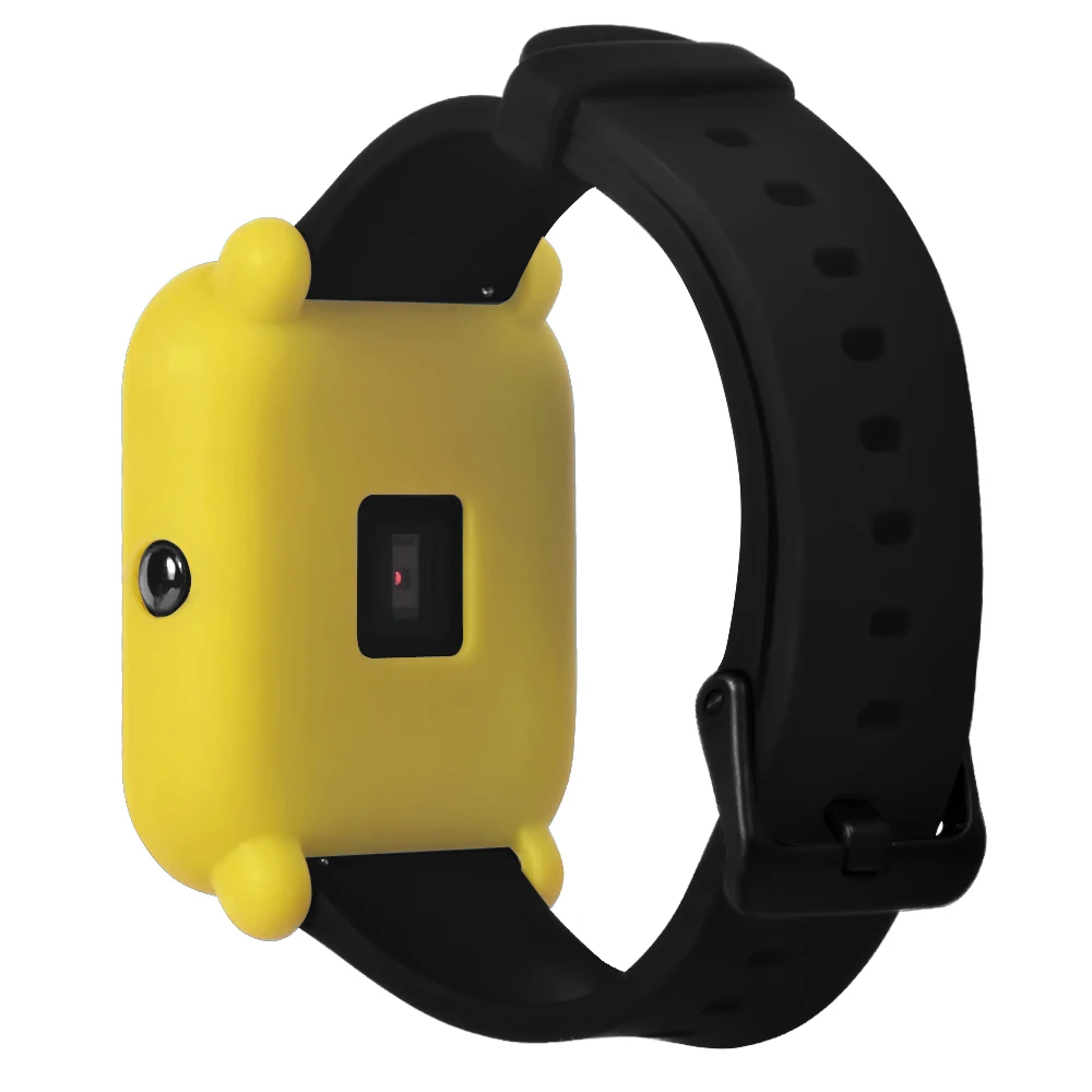 Цветной защитный силиконовый мягкий чехол FIFATA для Huami Amazfit Bip Youth Watch камуфляжный