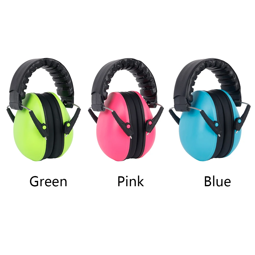 Детские регулируемые наушники для маленьких детей мягкие шум снижение женщин