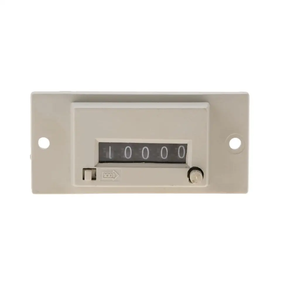 CSK5-YKW 5 цифр импульсный электромагнитный счетчик AC220V/AC110V/DC24V счетчики импа Ульс функциональный - Цвет: DC24V