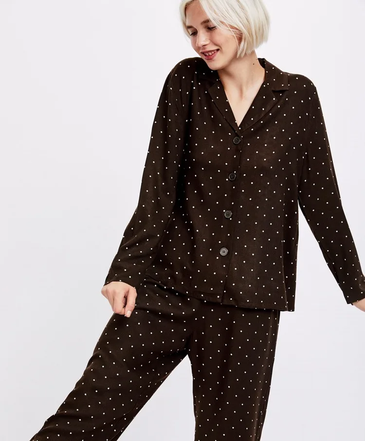 Хлопковая пижама, пижамный комплект для женщин, длинный комплект, shein, Пижама, женская одежда, pjs