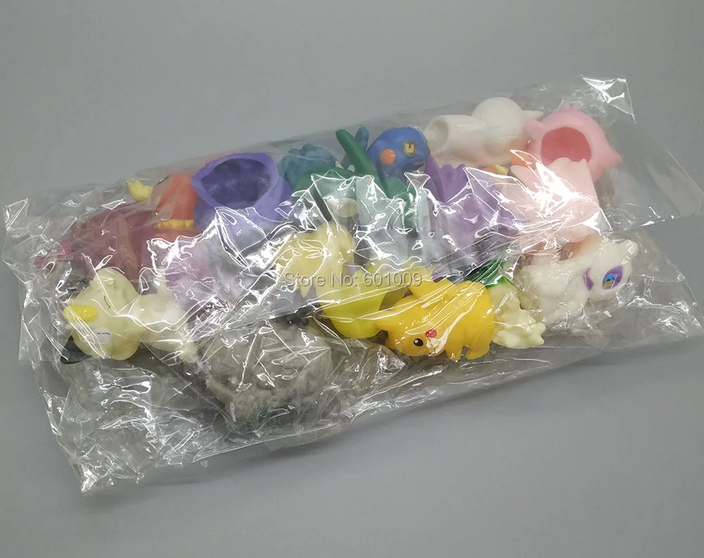 20 шт. Go пальчиковые куклы аниме Snorlax Mew TOTODILE Piplup Lapras Фигурки ПВХ игрушки в розницу