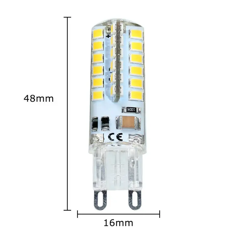 1x светодиодный ная лампа SMD 2835 G9 7 Вт 48 светодисветодиодный s светильник Па