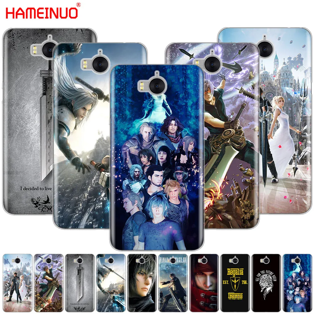HAMEINUO чехол для сотового телефона с финальной фантазией xv ffxv huawei honor 3C 4X 4C 5C 5X 6 7 Y3 Y6