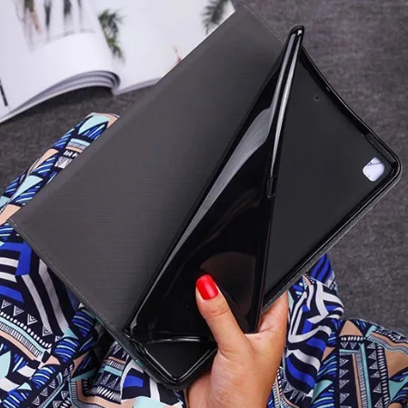 Смарт-чехол Funda складной чехол для iPad 2/3/4 pro 11 pro10.5 мультфильм из искусственной