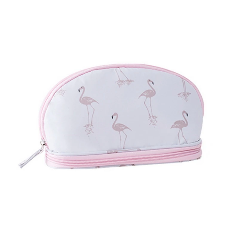 LASPERAL Портативная сумка для хранения косметики с большой емкостью, двойной слой для путешествий, сумка для хранения косметики Orgnazer