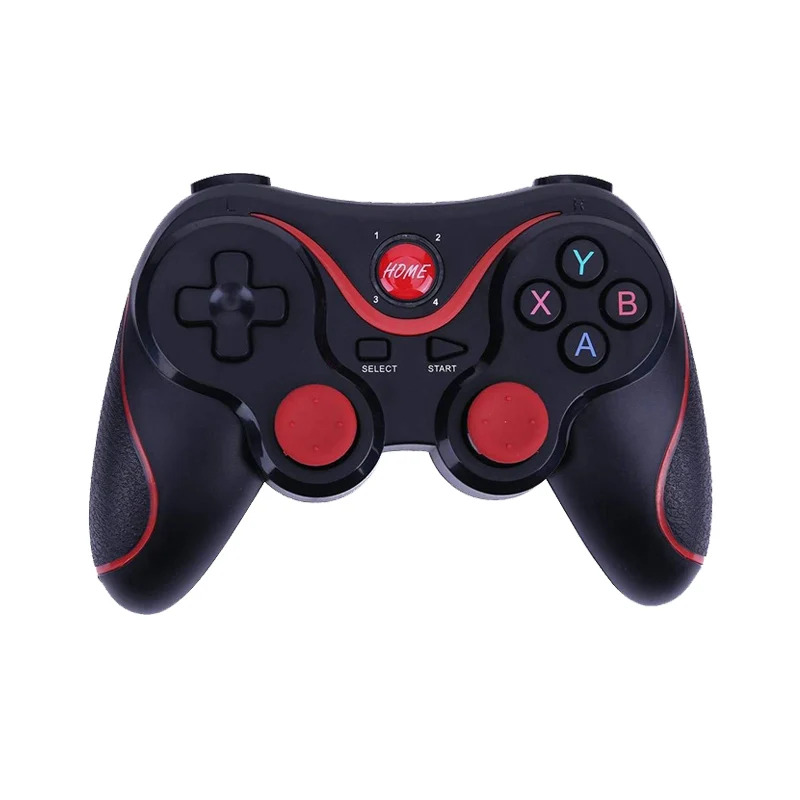 Беспроводной Bluetooth 3,0 игровой контроллер Terios T3/X3 для PS3/Android смартфон планшет ПК с сенсорным экраном ТВ коробка держатель T3+ пульт дистанционного управления геймпад - Цвет: T3