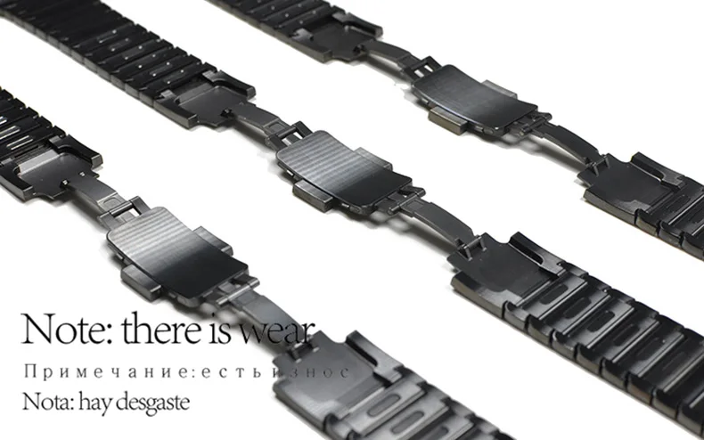 1:1 ремешок для Apple watch, Браслет Apple watch 5, 4, 44 мм, 40 мм, металлический ремешок из нержавеющей стали для iWatch 3, 21, 42, 38 мм