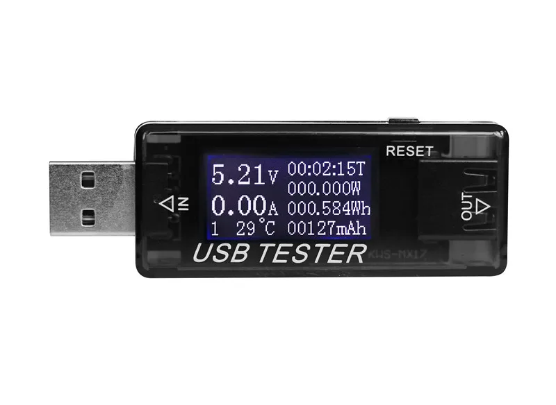 Dhl/fedex 50 шт./лот цифровой 4 в 30 USB тестер емкости зарядного устройства тока Doctor qc2.0/3 0