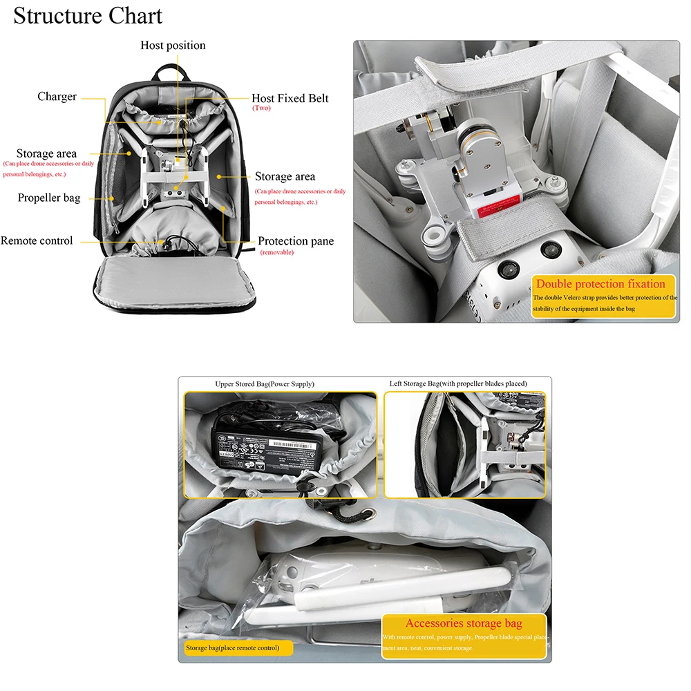 Сумка CADeN для беспилотного летательного аппарата профессиональный