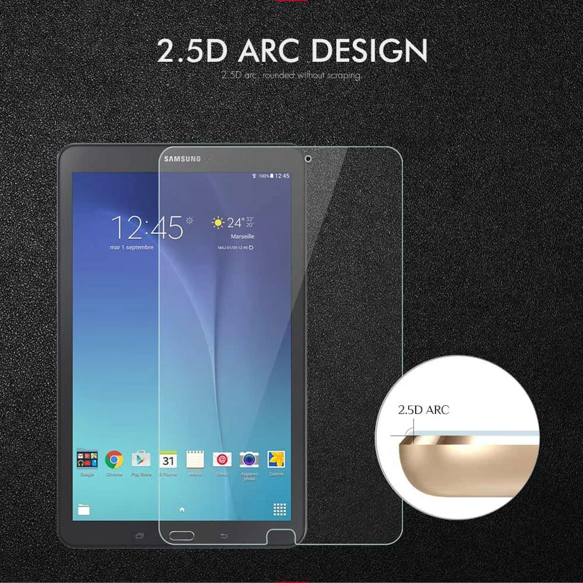 Защита экрана для Samsung Galaxy Tab E 9. 0 T560 закаленное стекло Active 2 A 9 6 10 5 7 8 T590 T350 T385 T550