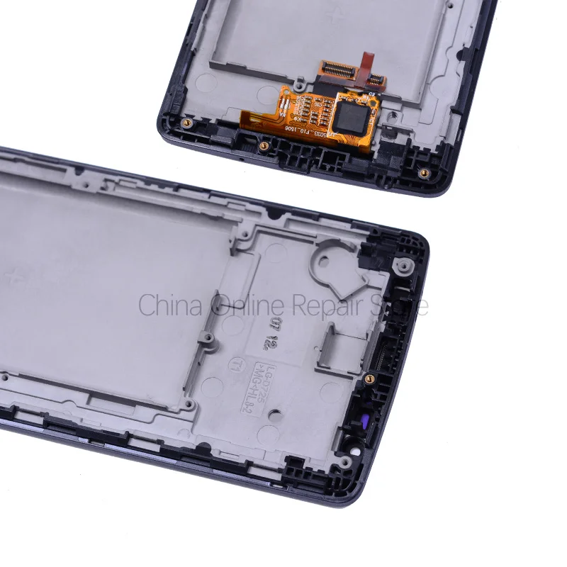 Дисплей для LG G3S D722 D724 G3 Mini LCD в сборе с тачскрином на рамке Оригинал черный