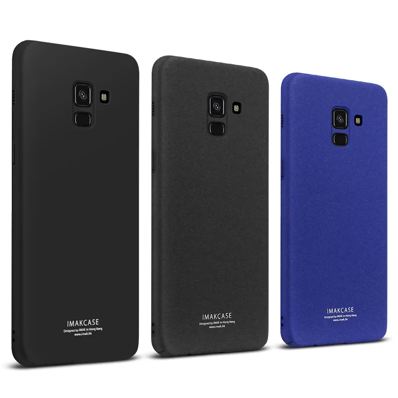 Новинка, чехол IMAK Для samsung Galaxy A8+, высококачественный матовый чехол для samsung Galaxy A8 plus, шт., Твердый Чехол