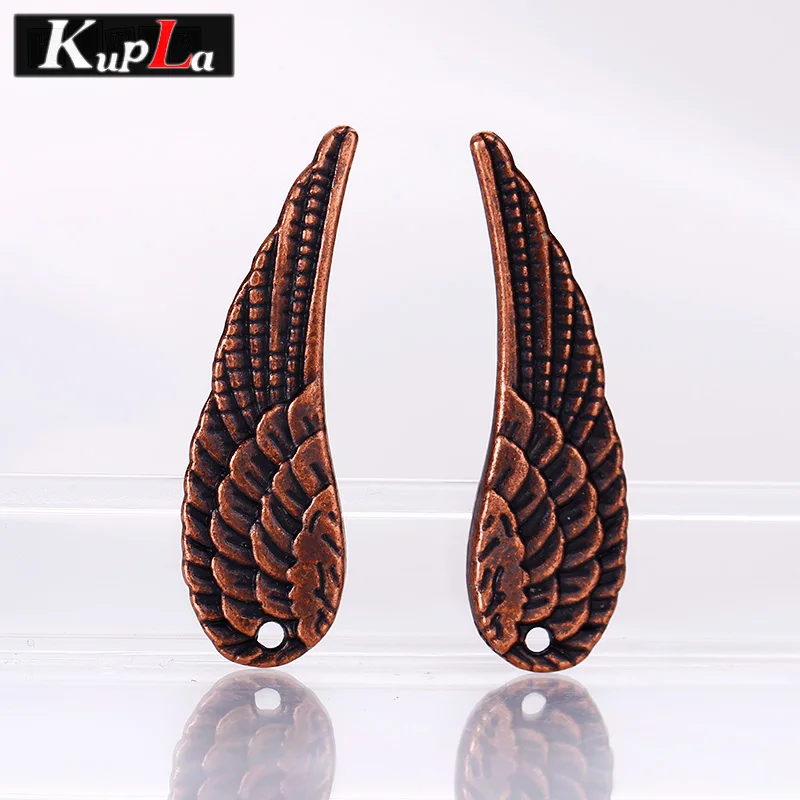 Винтажные металлические подвески с маленькими крыльями DIY ювелирные изделия