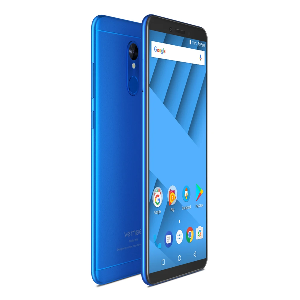 Cмартфон Vernee M6 4 GB 64GB Ultra 5 7 дюйма телефона 4G LTE Android 0 13MP селфи камера 16MP отпечатков