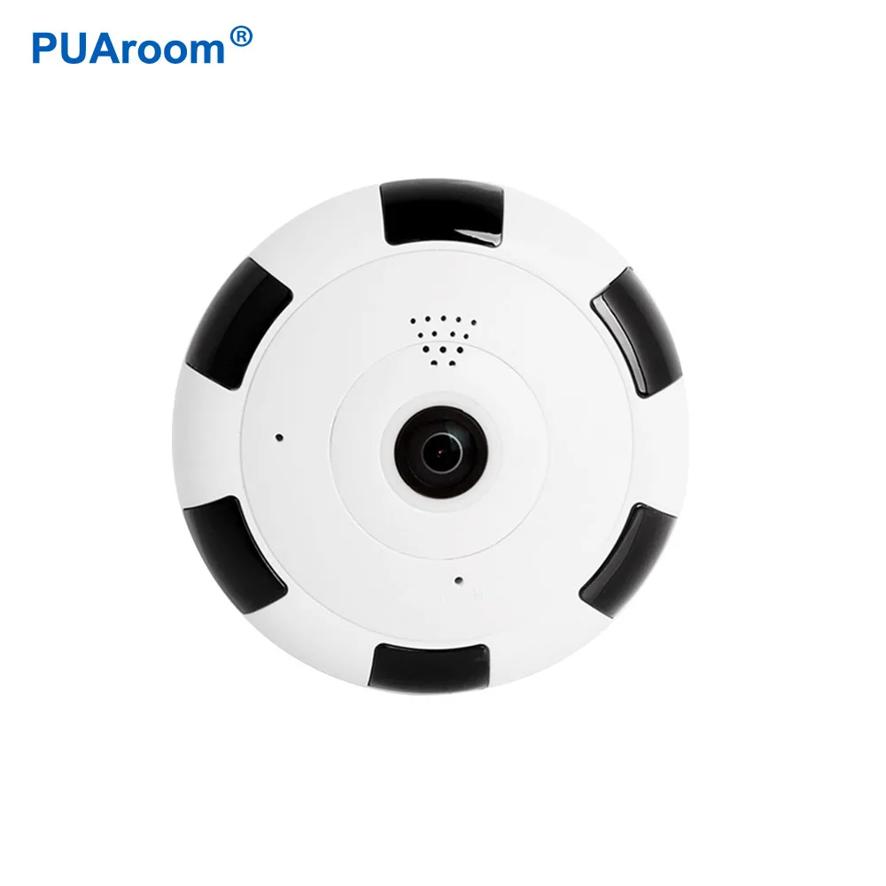 Панорамная Беспроводная IP камера PUAroom 360 с ИК подсветкой и ночным видением|Камеры