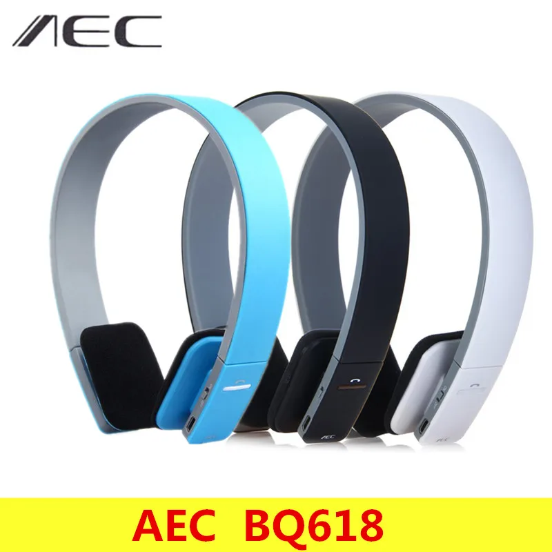AEC BQ618 Беспроводной Smart Bluetooth стерео гарнитура с микрофоном Поддержка 3 5 мм аудио