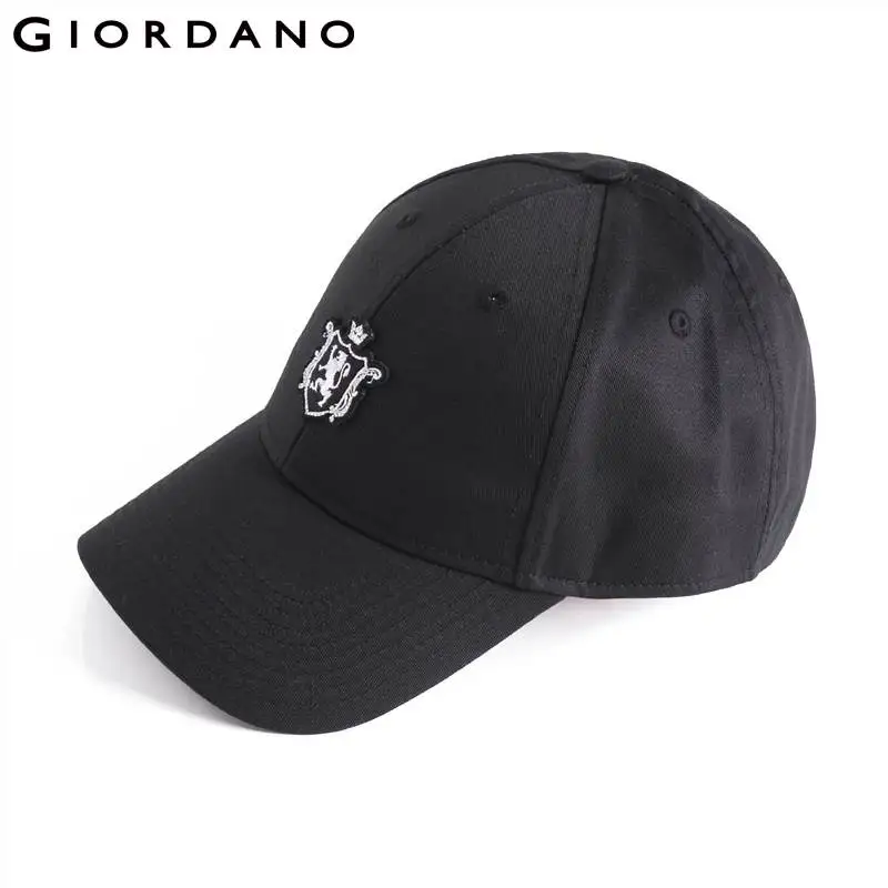 Giordano для мужчин шапки Лев вышивка кепки S повседневное хлопок Регулируемая