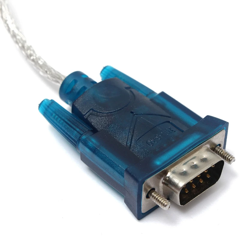 1 шт. полупрозрачный кабель USB 1/2 0 на RS 232 9 Pin DB9 COM|usb usb|usb usb usbcable |