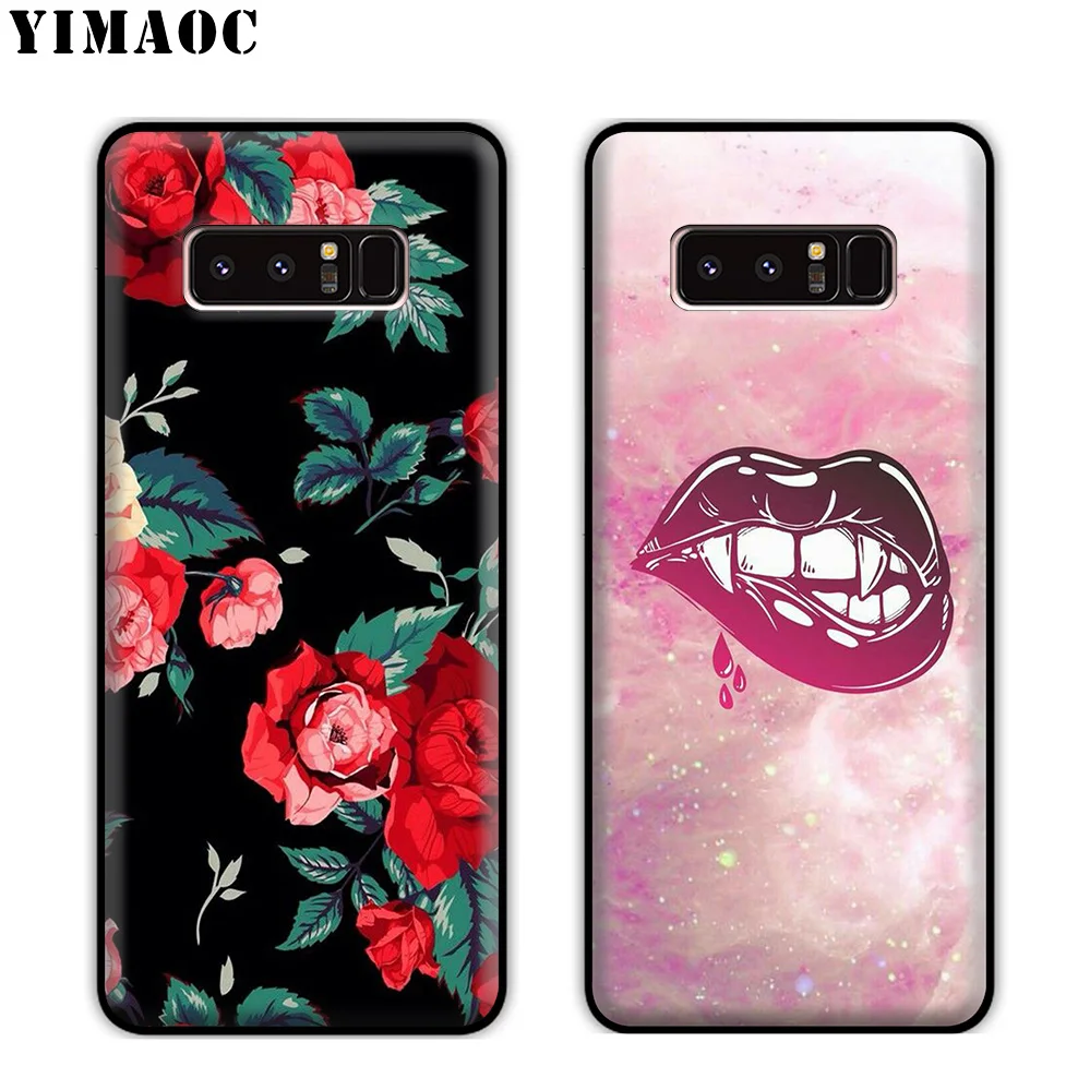 YIMAOC Дневники вампира Мягкий силиконовый чехол для samsung Galaxy S10 S10e S9 S8 Plus S7 S6 Edge J6 |