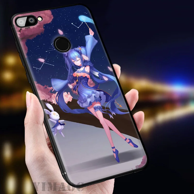 Yimaoc Хацунэ Мику Аниме мягкий чехол для huawei Honor вид 20 10 8X8 8C 6A 7A 7X 7C Lite рro Y9 Y7 Y6 Prime 2018