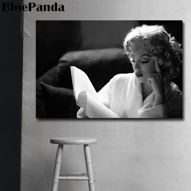 Мэрилин Монро Портрет живопись абстрактная картина холст Картина маслом Плакат