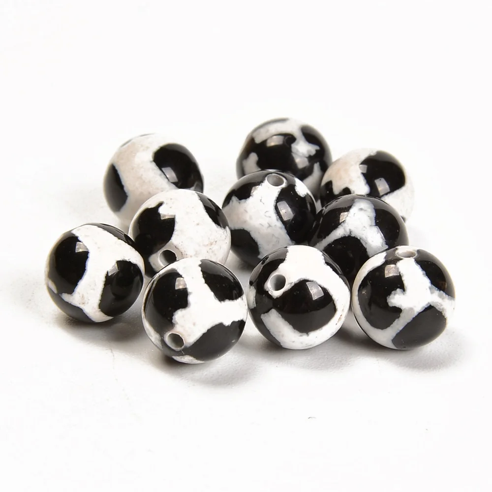 Круглые фиолетовые бусинки из натурального камня для футбола 6 8 10 12 мм размер