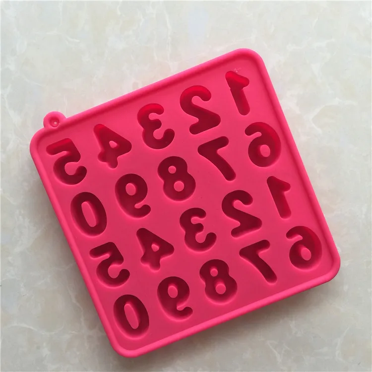 Последние 20 полостей номер 0 9 формы силиконовая форма для шоколадных конфет moldes