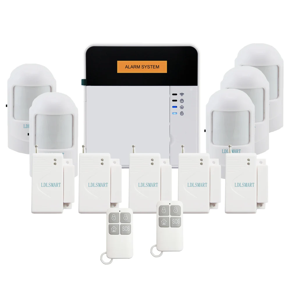 CE APP SMS беспроводная пожарная сигнализация датчик движения Детектор безопасности