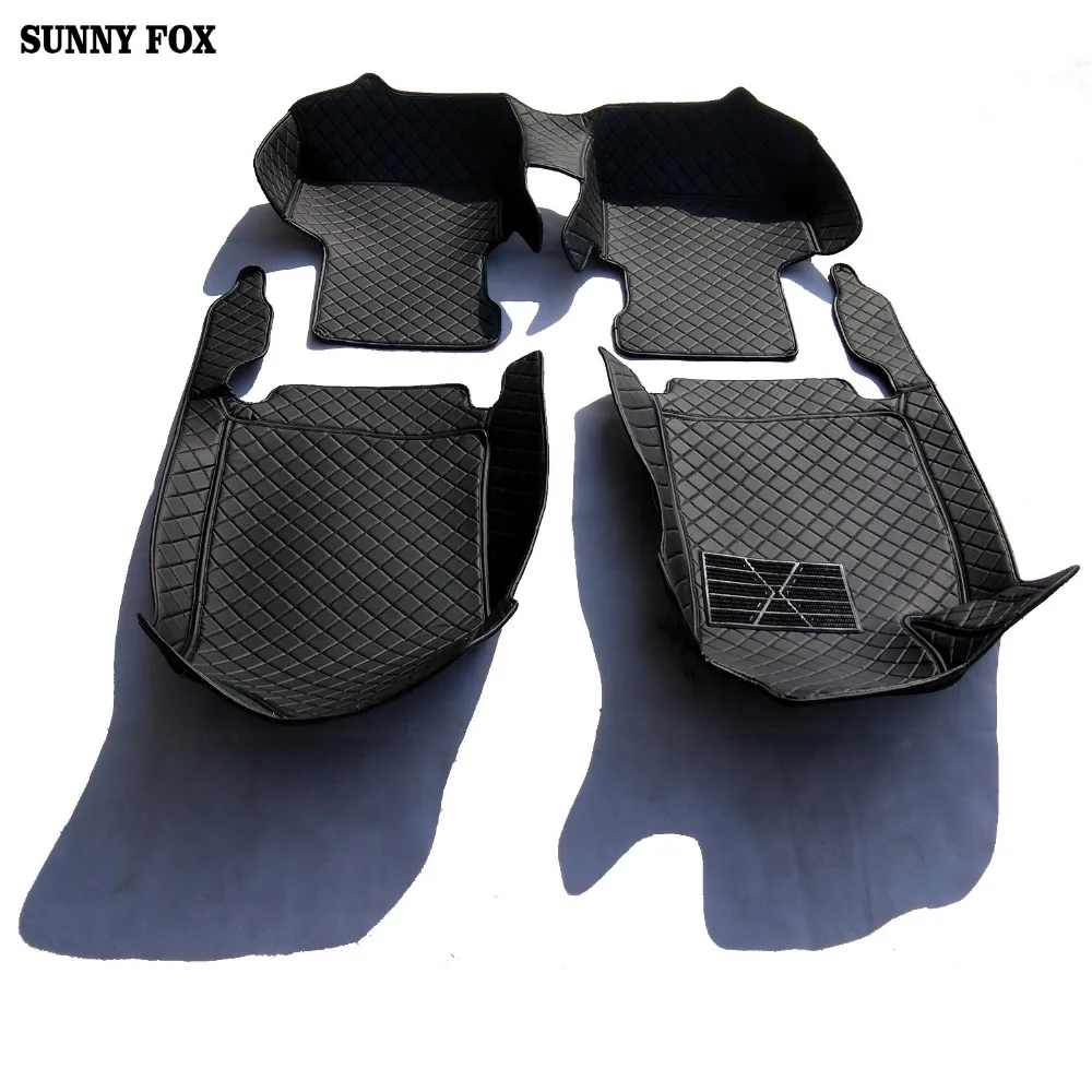 &quotSUNNY FOX автомобильные коврики для Mercedes Benz W203 S203 CL203 W204 S204 C204 W205 S205 C класса C180 C200 c300